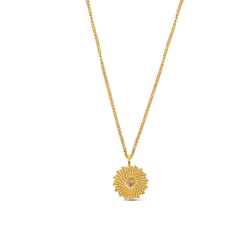 Best necklaces and pendants with vintage coin pendants for a unique accessory-Albany Pendant Necklace - Gold