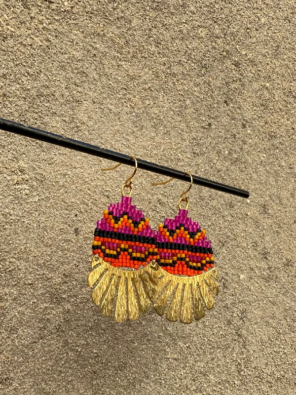 Heavy Duty Drop Earrings for Durability -Santa Fe Drop Earrings