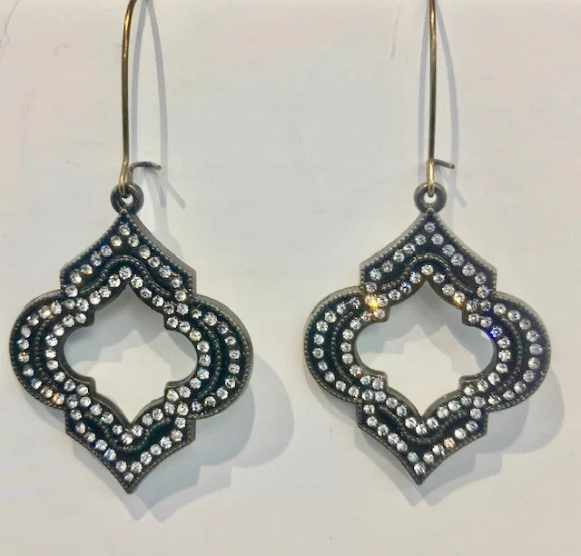 Geometric Drop Earrings for Trend -Quatrafoil Earrings