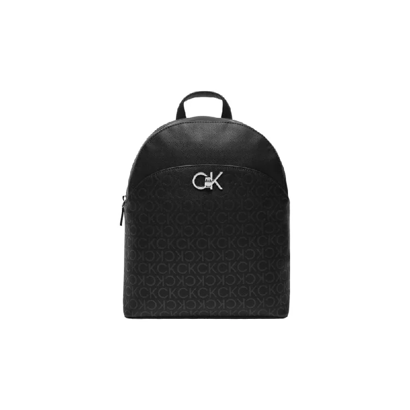 Handle bags with geometric patterns for modernity -Calvin Klein  Polyethylene Women's Backpack