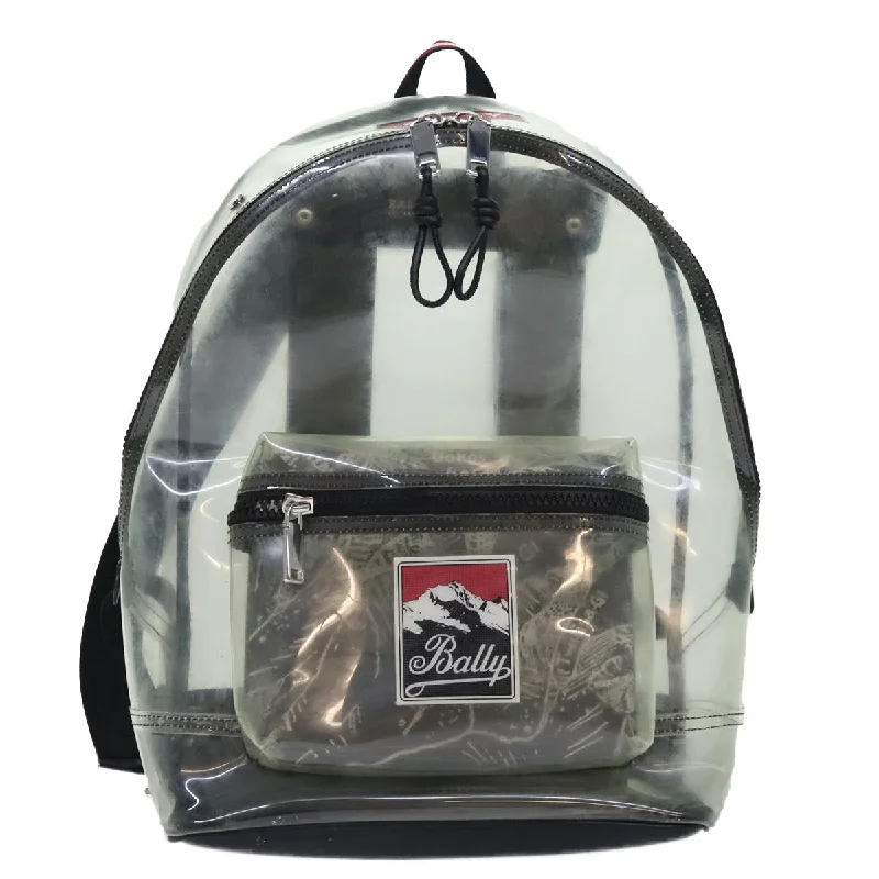 Handle bags with sleek silhouettes for fashion -Bally clear Vinyl Backpack Bag (Pre-Owned)