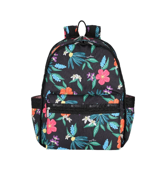 Handle bags with seasonal prints for holidays -Route Backpack