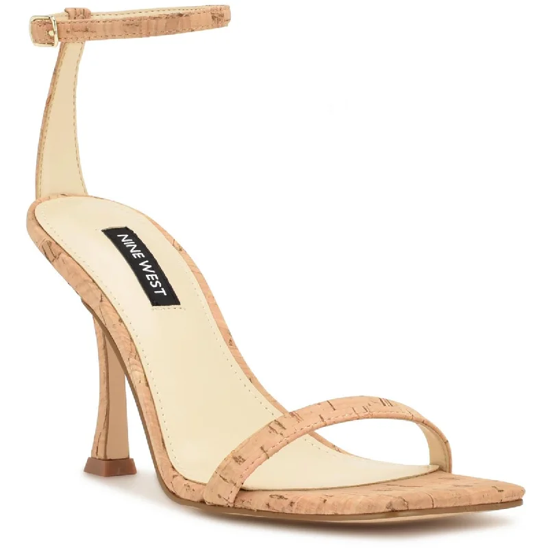 Comfortable sandals for men with cushioned footbed and supportive straps-Nine West Womens Yess 5 Cork Heels