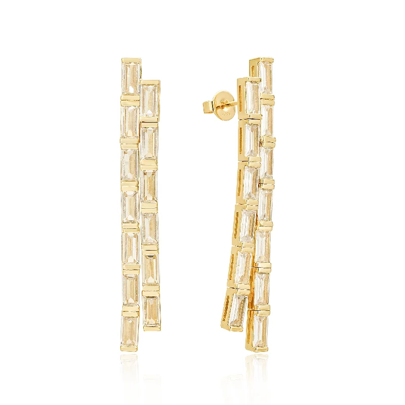 Drop Earrings with Animal Motifs -Alana Statement Earrings