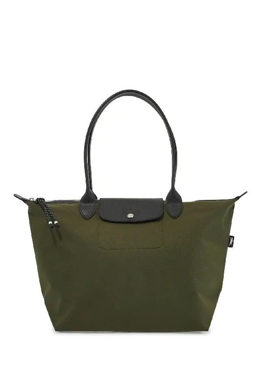 Handle bags with soft linings for protection -Longchamp Le Pliage Energy L Tote Bag