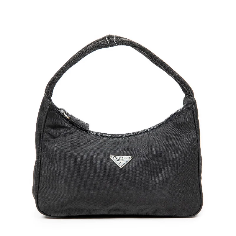 Handle bags with soft fabric for comfort -Mini Zip Hobo