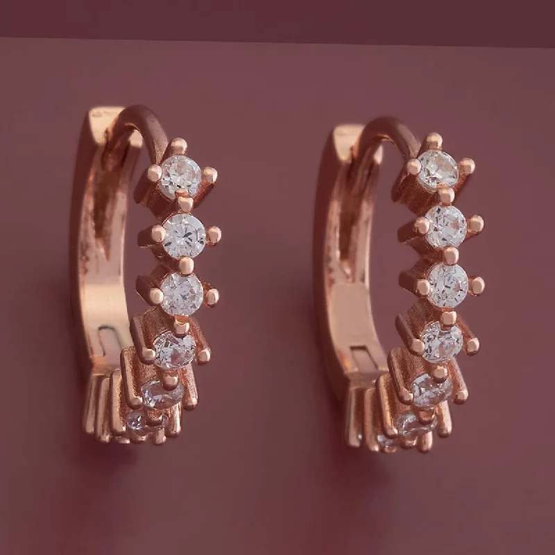 Best hoop earrings with vintage rhinestone embellishments for a retro-glam effect-92.5 Silver Earring 176453